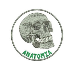 Diseño Para Bordado Anatomía 4