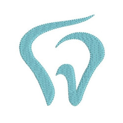 Embroidery Design Tooth 8 Cm
