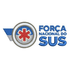 Diseño Para Bordado Sus Força Nacional 10 Cm