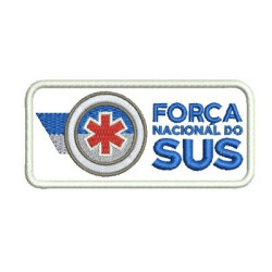 Matriz De Bordado Sus Força Nacional Para Recorte