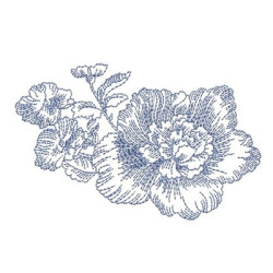 Embroidery Design Toile De Jouy 1