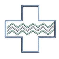 Matriz De Bordado Cruz Nova 20