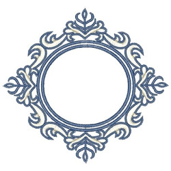 Diseño Para Bordado Marco Provenzal 15