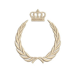 Diseño Para Bordado Ramos Ramos Con La Corona 18