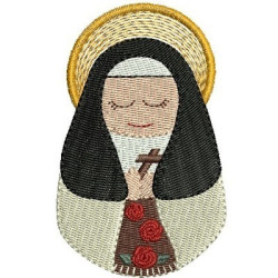 Diseño Para Bordado Santa Therese De Lissieux