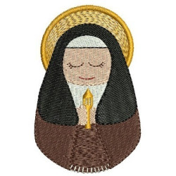 Embroidery Design Saint Clara