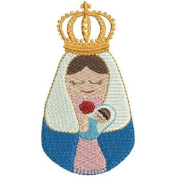 Embroidery Design Our Lady Of The Afflicted