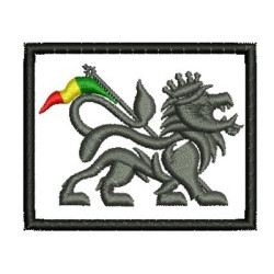 Matriz De Bordado Reggae Contornado