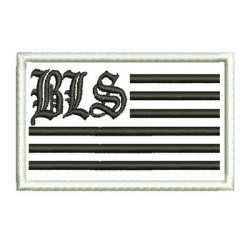 Embroidery Design Bls Flag