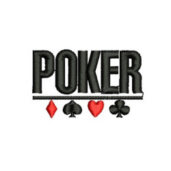 Matriz De Bordado Poker 5,8 Cm