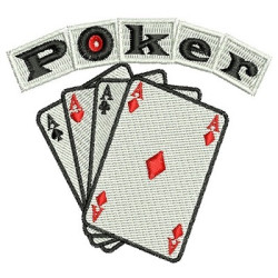 Matriz De Bordado Poker Cartas