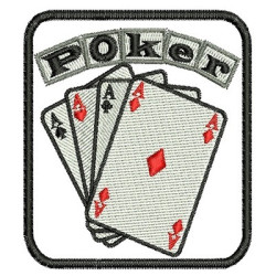 POKER CONTAINED LETTERS