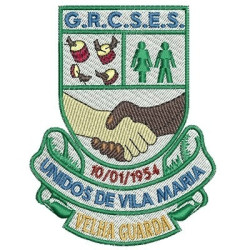 Diseño Para Bordado G.r.c.s.e.s. Unidos De Vila Maria Velha Guarda