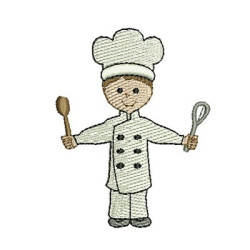 Matriz De Bordado Culinarista  Cheff