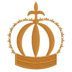 Diseño Para Bordado Corona 18