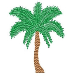 Embroidery Design Coconut 18 Cm