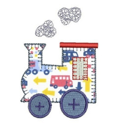 APPLIQUE TRAIN