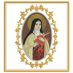 EMBROIDERED ALTAR CLOTHS ST LITTLE THERESE 33