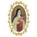 CONJUNTO DE ALFAIAS SANTA TERESA DE LISIEUX  33 ALFAIAS CONJ DE ALTAR