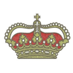 Embroidery Design Crown 10 Cm