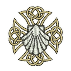Matriz De Bordado Concha 2