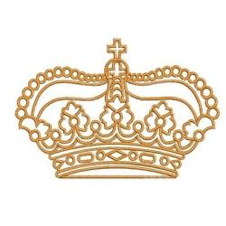 Diseño Para Bordado Corona 21