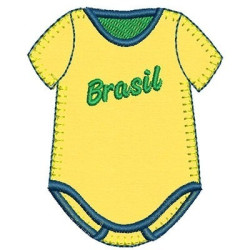 Diseño Para Bordado Cuerpo Brasil Con Solicitud