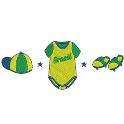 Diseño Para Bordado Trajes Brasil