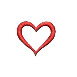 Embroidery Design Heart Leaked P