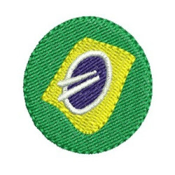 BUTTON BRAZIL