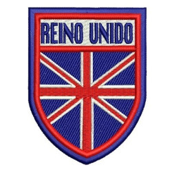 Matriz De Bordado Escudo Reino Unido