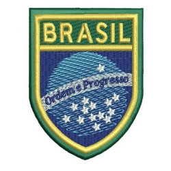 Matriz De Bordado Escudo Brasil 5