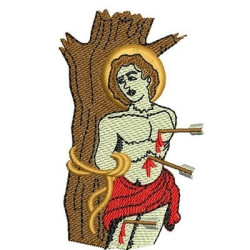 Matriz De Bordado São Sebastião Pequeno