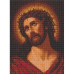 Jesus In Point Cross 16 X 12 Cross Stitch