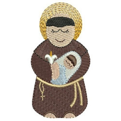 Diseño Para Bordado Saint Anthony