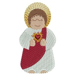 Embroidery Design Sacred Heart Of Jesus