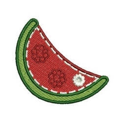 Embroidery Design Watermelon Decorated