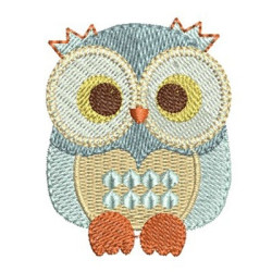 Embroidery Design Little Owl