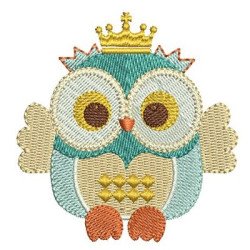 Embroidery Design Little Owl 4