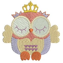 Embroidery Design Little Owl 5