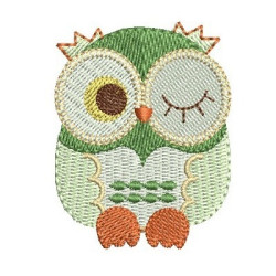 Embroidery Design Little Owl 6