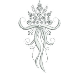 Embroidery Design Branch 1 Cor 12 Cm