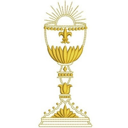 Embroidery Design Chalice 17 Cm