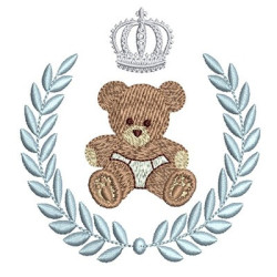 Embroidery Design Bear & Male