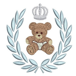 Embroidery Design Bear & 2 Male