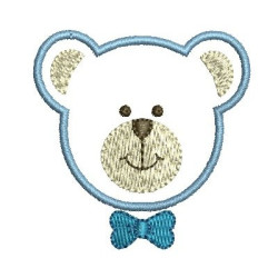 Diseño Para Bordado Cara Bear 5 Cm