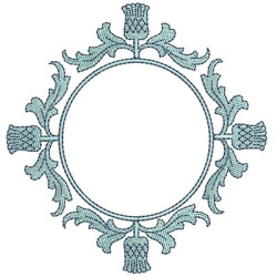 Diseño Para Bordado Marco Provenzal 30