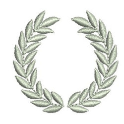 Matriz De Bordado Ramos 4 Cm
