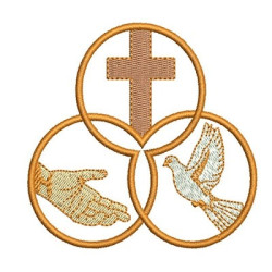 Embroidery Design Holy Trinity