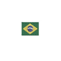 Matriz De Bordado Brasil 2,5 Cm